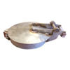 exhaust rain cap 304 Stainless Steel with mill finish for 28 inch OD exhaust stack