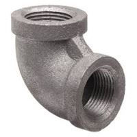 ⅛ inch NPT threaded 90 deg malleable iron elbow