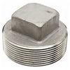 3 inch NPT galvanized malleable iron square head plug