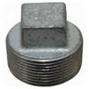 1 ½ inch NPT malleable iron square head plug