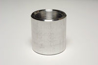 Picture of 3 inch NPT weld on Aluminum Half Coupling