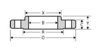316 stainless steel class 150 slip on flange drawing