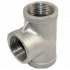 Picture of 1 inch NPT Class 150 Stainless Steel Straight Tee