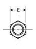 Picture of 1½ x ¼ inch NPT 304 Stainless Steel Reduction Bushings