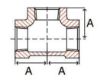 class 150 straight tee line drawing