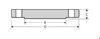 Picture of 6 inch class 150 304 Stainless Steel blind flange