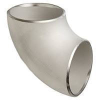 Picture of ½ inch schedule 10 long radius 316 Stainless Steel 90 deg weld on elbow