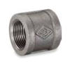 Picture of 4 inch NPT banded malleable iron full coupling