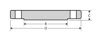 class 300 blind flange line drawing