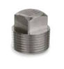 Picture of 1 inch NPT Class 3000 Forged 304 Stainless Steel square head plug