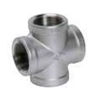 Picture of 1-½ inch NPT 304 stainless steel class 150 threaded cross