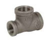 Picture of 2-1/2 x 2-1/2 x 1 inch NPT Class 150 Galvanized Reducing Tee 