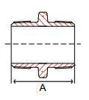 Picture of ½ inch NPT Hex Nipple 316 Stainless Steel