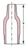 Picture of 8 X 4 inch NPT Schedule 40 Concentric Swage Nipple