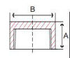 Picture of ⅜ inch forged carbon steel socket weld cap