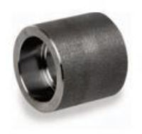 Picture of 1 inch forged carbon steel socket weld half coupling