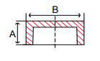 Picture of ¾ inch forged 304 stainless steel socket weld cap