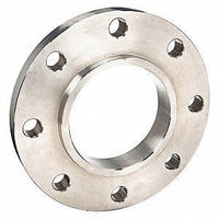 Picture of 8 x 4 inch class 150 carbon steel threaded reducing flange