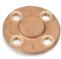 Picture of 2 inch NPT Threaded Class 150 Bronze Blind Flange