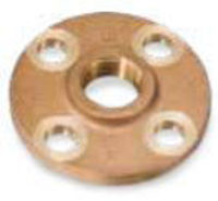 Picture of 2 inch NPT Threaded Class 150 Bronze Theaded Flange