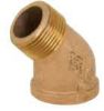 Picture of 1 ¼ inch NPT Threaded Lead Free Bronze 90 degree street elbow