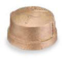 Picture of 1 ¼ inch NPT threaded lead free bronze cap