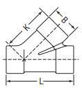 Picture of 3/4 inch NPT class 3000 forged carbon steel threaded lateral