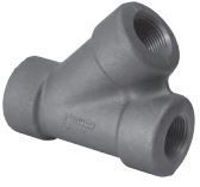 Picture of 1 inch NPT class 3000 forged carbon steel threaded lateral