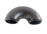 Picture of 8 inch carbon steel short radius 180 degree return bend
