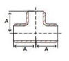 Picture of 10 inch 316 Stainless Steel Schedule 40S weld on Tee