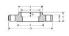 Picture of 1 inch Schedule 40 Bore Socket Weld Class 150 Carbon Steel Raised Face Flange - MADE IN USA
