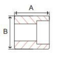 Pipe Fittings Direct. ½ inch forged carbon steel socket weld half ...