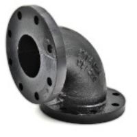 Picture of 8 inch Flanged 45 Degree Elbow in Cast Iron