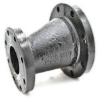Picture of 4 X 2 ½ inch ductile iron flanged eccentric reducer