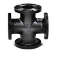 class 125 and 150 flanged ductile iron cross