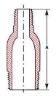 Picture of 4 X 3 inch NPT Schedule 80 Concentric Swage Nipple