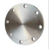 Picture of 8 inch class 150 flat faced steel blind flange