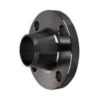 Picture of 2 inch Weld Neck Class 150 Sched 40 Bore Carbon Steel Flat Face Flange