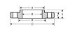 Picture of 4 inch Slip On Class 150 316 Stainless Steel Flat Face Flange
