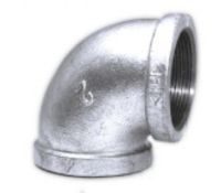 Picture of ½ inch NPT class 300 threaded 90 deg galvanized elbow
