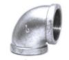 Picture of 1 inch NPT class 300 threaded 90 deg galvanized elbow